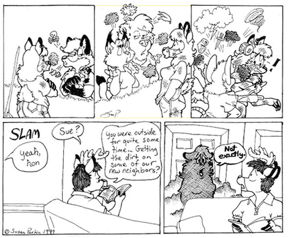 Strip for 1999-06-01 - ** The Dirt **