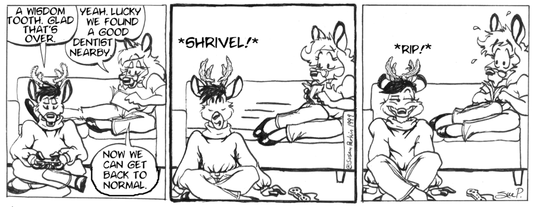 Strip for 1999-08-17 - ** In a Rut? **