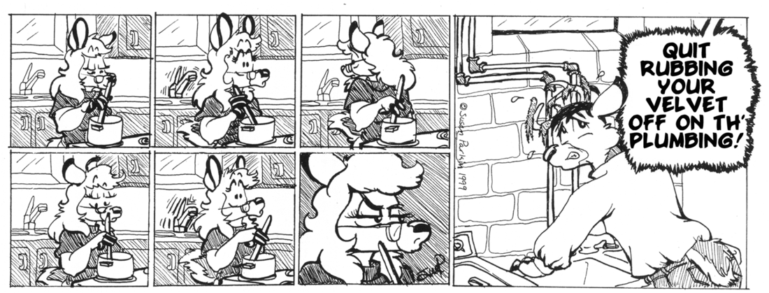 Strip for 1999-08-23 - ** Quit It! **