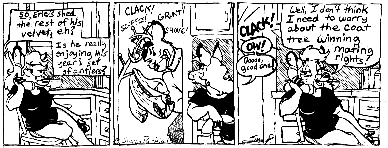 Strip for 1999-09-21 - ** Mating Rights...? **