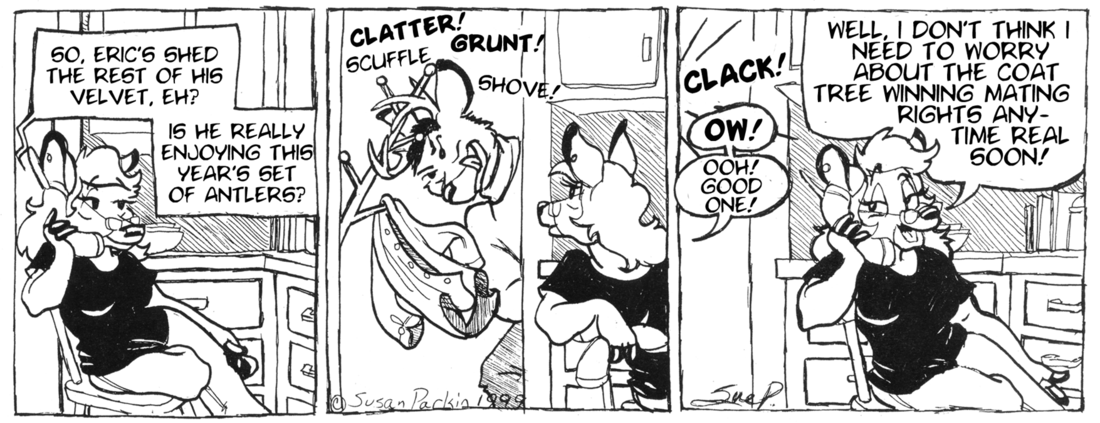 Strip for 1999-09-21 - ** Mating Rights...? **