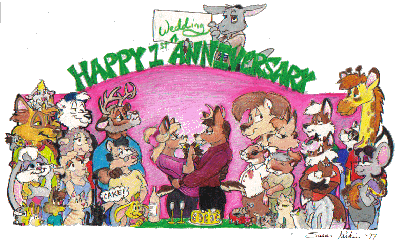 Strip for 1999-10-03 - ** 1st Anniversary **