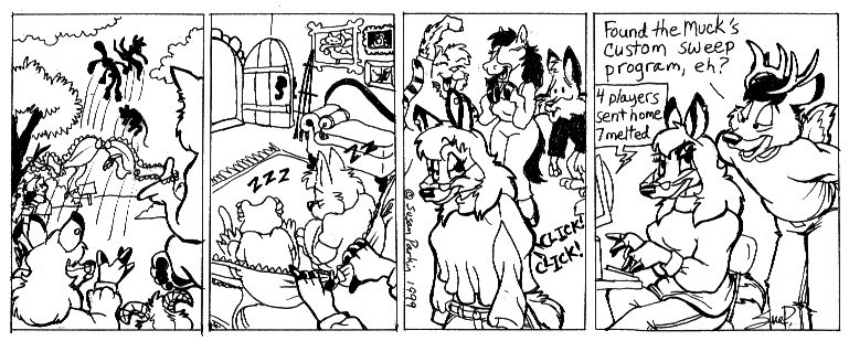 Strip for 1999-10-19 - ** Clean Sweep... **