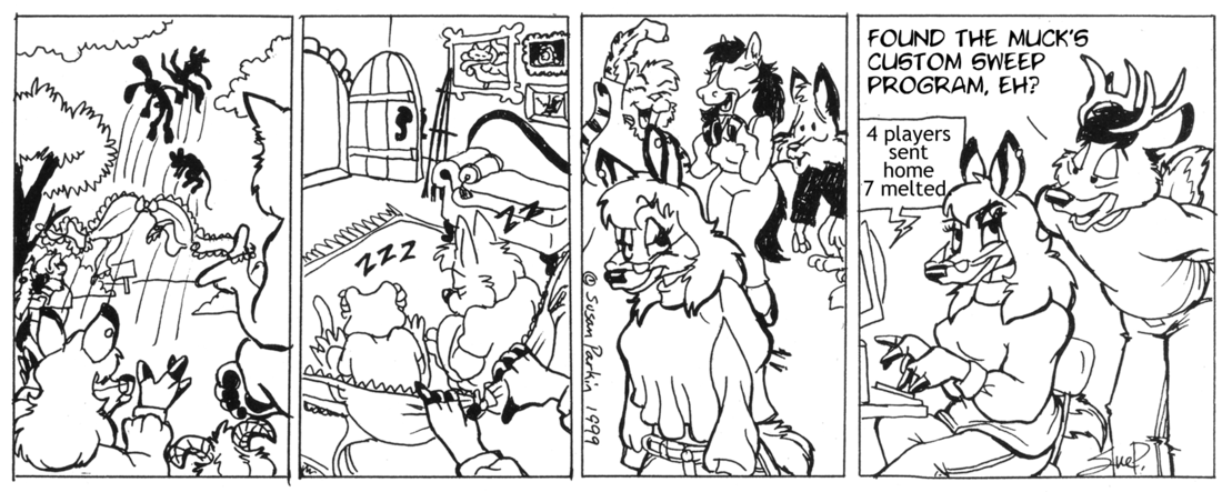 Strip for 1999-10-19 - ** Clean Sweep... **