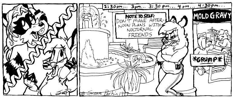 Strip for 1999-11-03 - ** AbysMall Developments... **