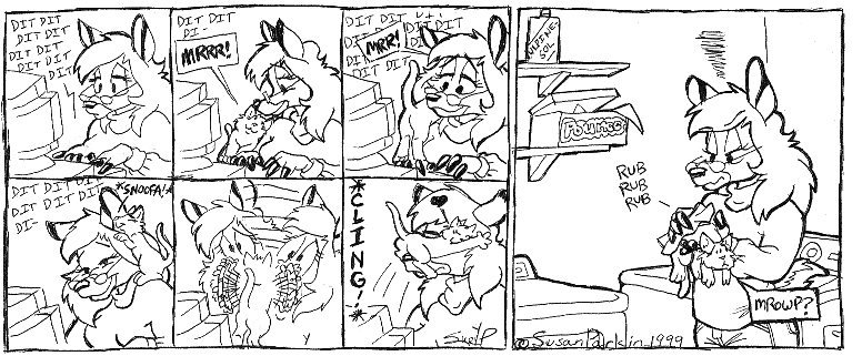 Strip for 1999-11-10 - ** Catic Cling? **