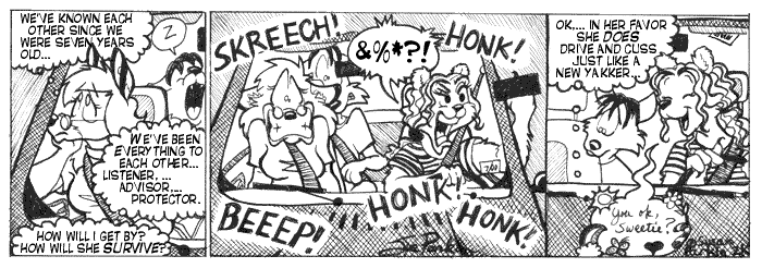 Strip for 2000-05-26 - ** Predators. Aggressive Driving. Go Figure. **