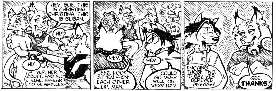 Strip for 2000-08-16 - ** So this is Christina... **