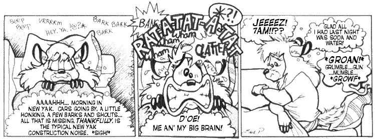 Strip for 2000-10-11 - ** Morning in New Yak **