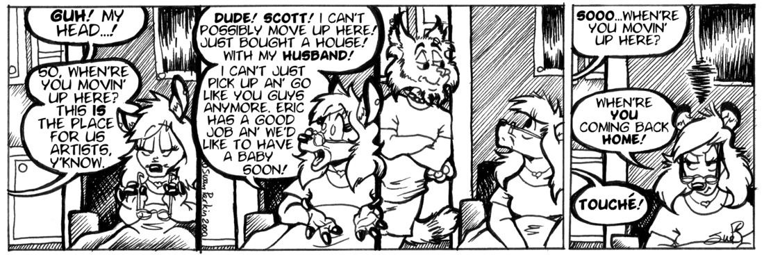 Strip for 2000-10-18 - ** He just doesn't get it... **
