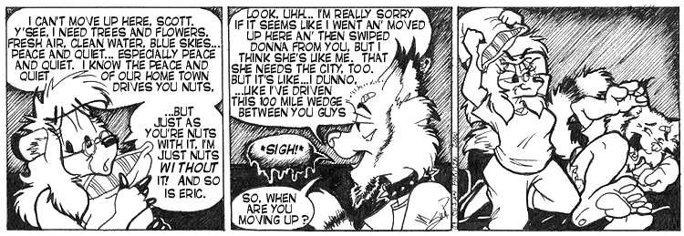 Strip for 2000-10-23 - ** Now he's gonna get it! **