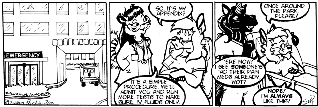Strip for 2000-12-10 - ** Ok, I'm *usually* like this... **