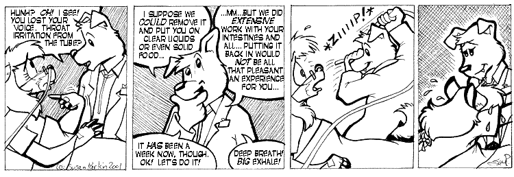 Strip for 2001-02-12 - ** Good Riddance! **