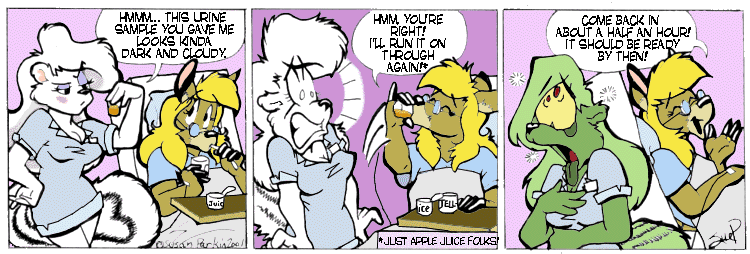 Strip for 2001-02-17 - ** Urine Big Trouble, Now! **