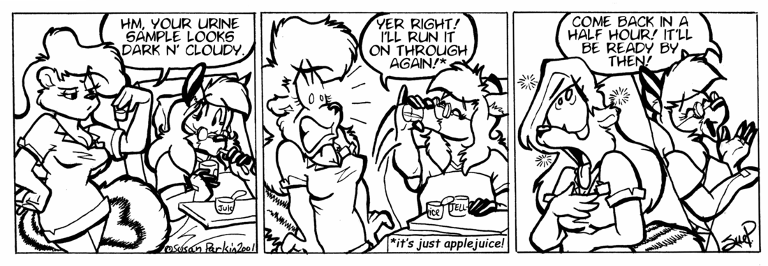 Strip for 2001-02-17 - ** Urine Big Trouble, Now! **