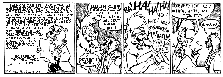 Strip for 2001-02-21 - ** Missing in Action? **