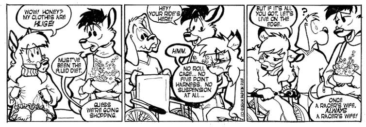 Strip for 2001-03-05 - ** I sure hope the SCCA doesn't read this! **