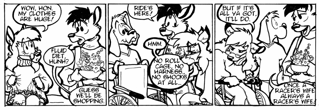 Strip for 2001-03-05 - ** I sure hope the SCCA doesn't read this! **