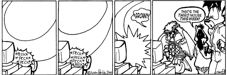 Strip for 2001-04-17 - ** Swoop, there it is... **