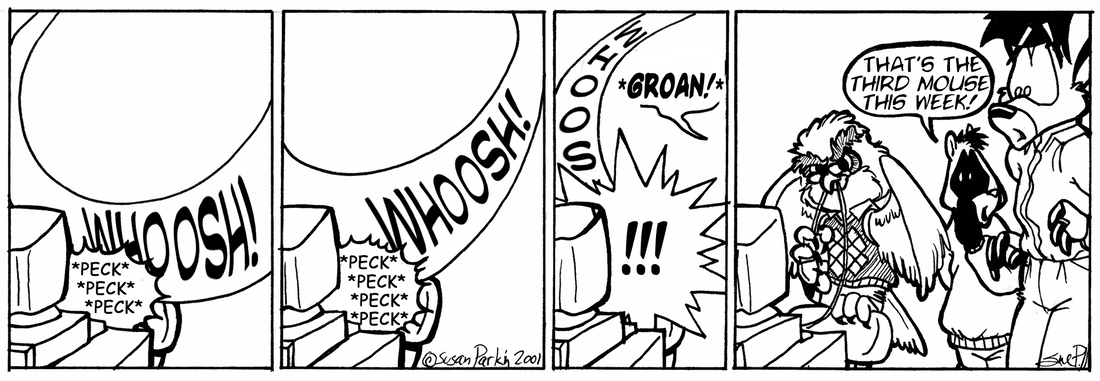 Strip for 2001-04-17 - ** Swoop, there it is... **