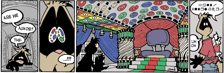 Strip for 2001-06-30 - ** Their drive to recycle is in their hardwiring... **