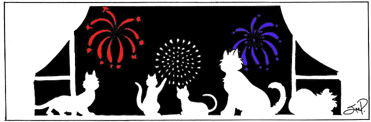 Strip for 2001-07-04 - ** Happy Birthday USA **