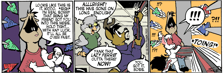 Strip for 2001-08-17 - ** 'In Case of Impending Execution, Pull Cable.' **