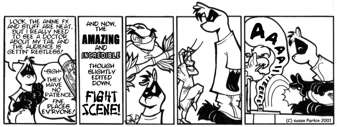 Strip for 2001-09-28 - ** Such ACTION! Such DRAMA! **