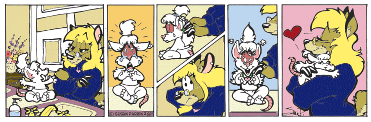 Strip for 2001-10-05 - ** The ties that bind. **