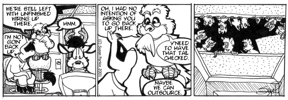 Strip for 2001-10-19 - ** Count me out... **