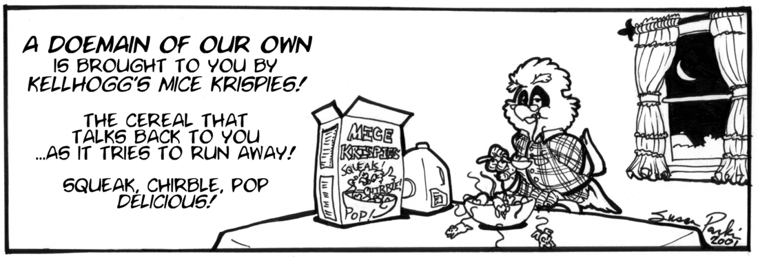 Strip for 2001-11-23 - ** A now a word from our sponsor... **