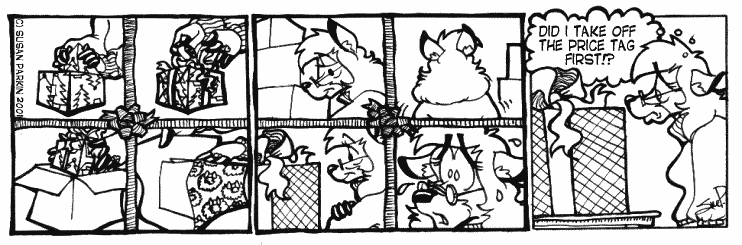Strip for 2001-12-19 - ** More proof that I'm no 