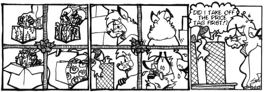 Strip for 2001-12-19 - ** More proof that I'm no 