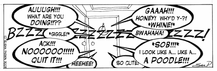 Strip for 2002-02-04 - ** It's like a make-over version of Trading Spaces! **