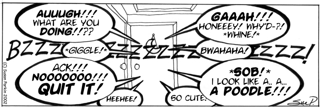 Strip for 2002-02-04 - ** It's like a make-over version of Trading Spaces! **