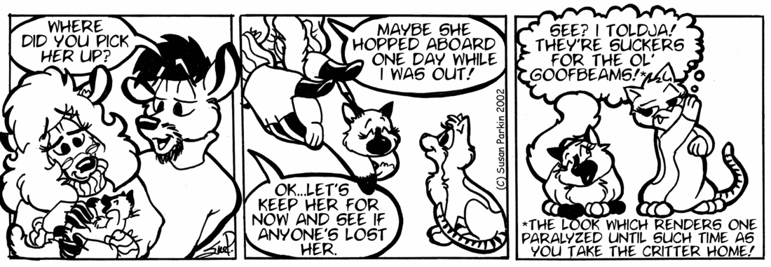 Strip for 2002-04-03 - ** That's how they getcha! **