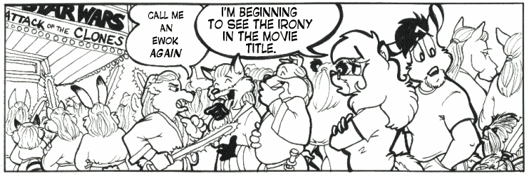 Strip for 2002-05-20 - ** Attack of the Clones... **