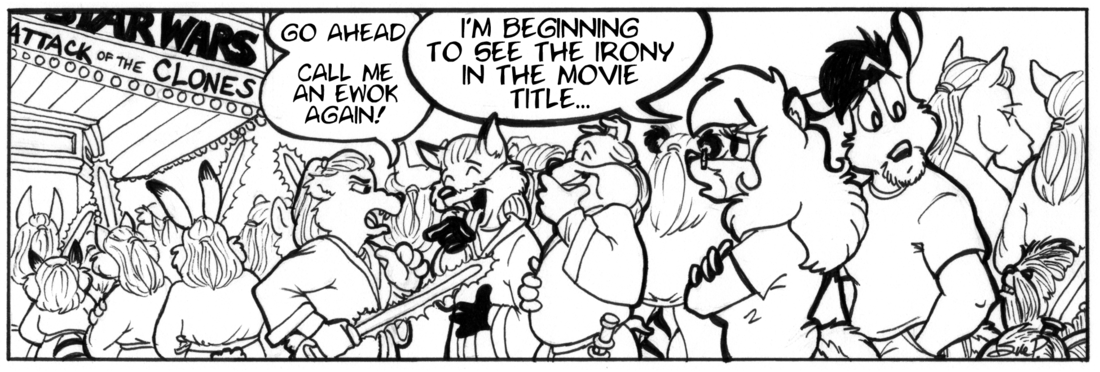 Strip for 2002-05-20 - ** Attack of the Clones... **