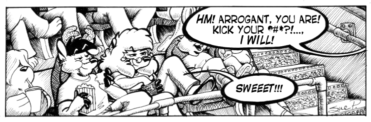 Strip for 2002-05-29 - ** Ok, he didn't say it, but we ALL thought it! Happy Birthday, Mom! **