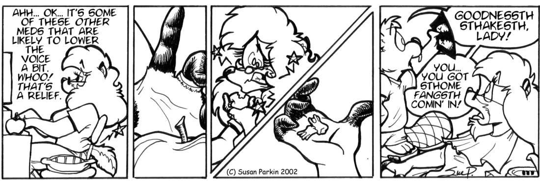 Strip for 2002-06-14 - ** Well, this is just FANGtastic. Pthbt! **