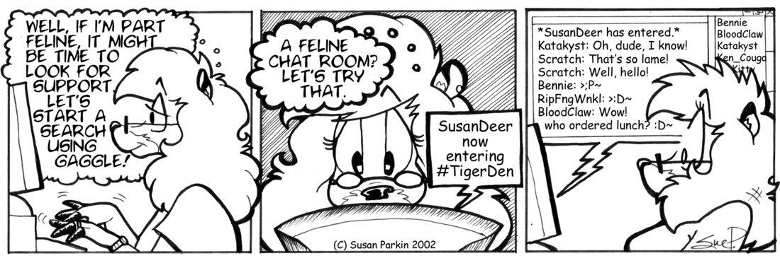 Strip for 2002-07-24 - ** With support like this, who needs enemies?! **