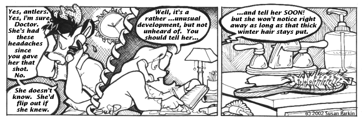 Strip for 2002-07-29 - ** Things could get VERY hairy... **