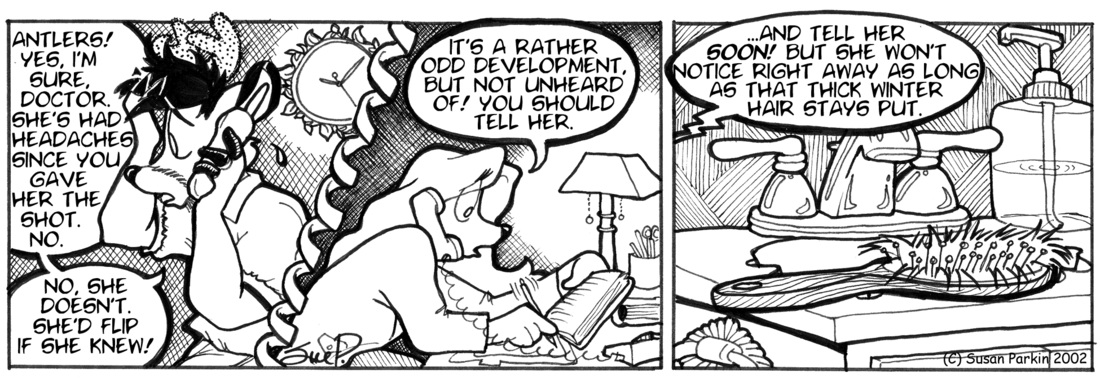 Strip for 2002-07-29 - ** Things could get VERY hairy... **
