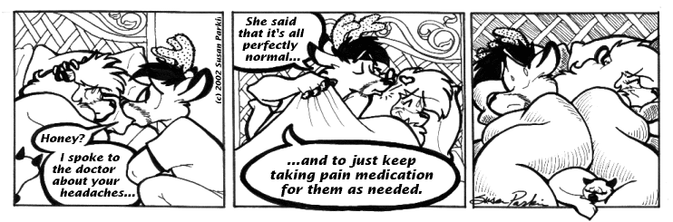 Strip for 2002-07-31 - ** Everything's fine! Really! *ehem **