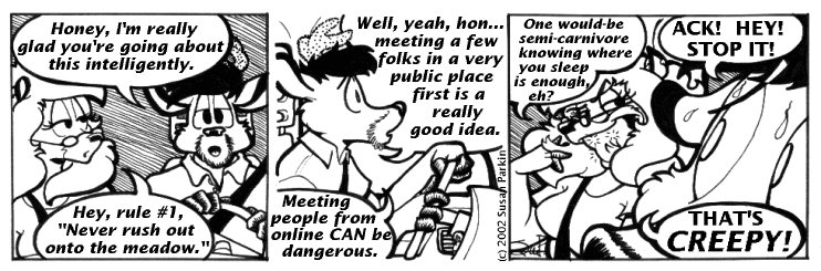 Strip for 2002-08-07 - ** Always plan ahead! **
