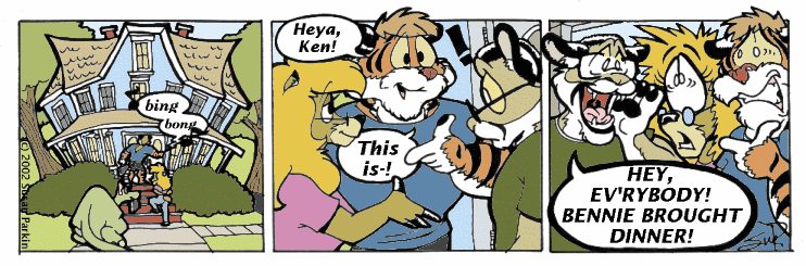 Strip for 2002-08-23 - ** It's not delivery, it's DiGorno! **