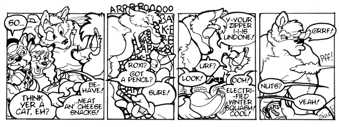 Strip for 2002-09-27 - ** Not THAT old gag?! **