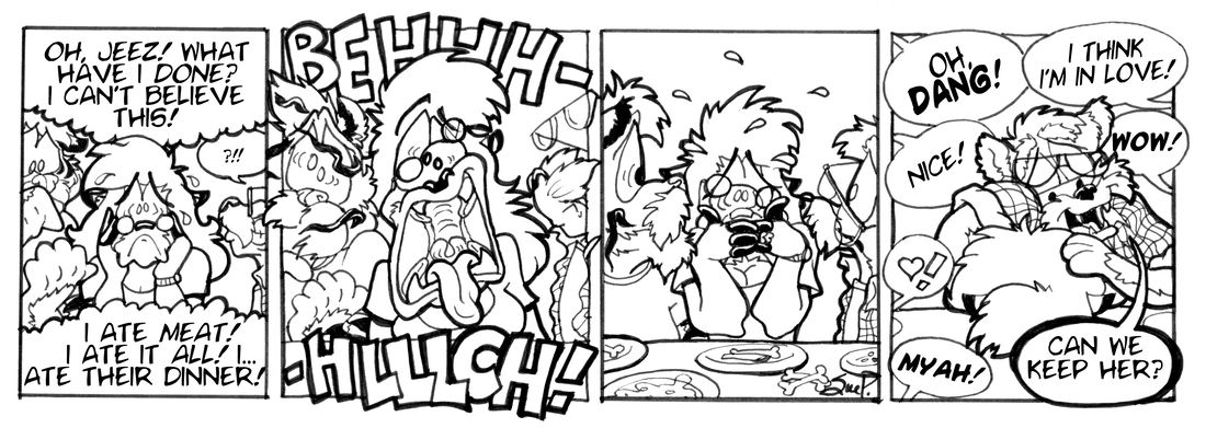 Strip for 2002-10-04 - ** Perhaps it IS possible to die of embarrassment! **