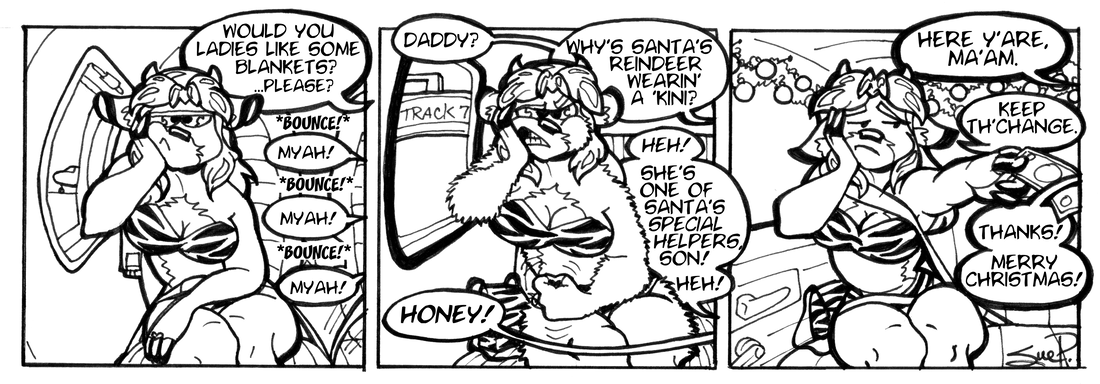 Strip for 2002-12-20 - ** Planes, trains, and...a multitude of pains! **