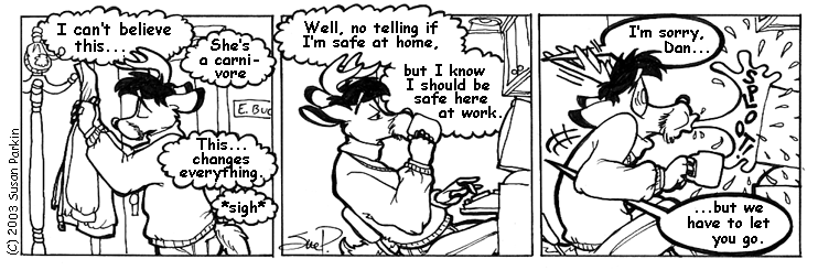 Strip for 2003-02-24 - ** Canned Ferret - New from Blammo! **